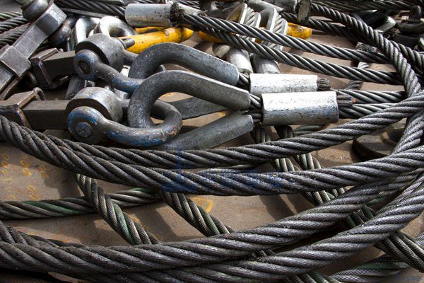 檢測鋼絲繩中心