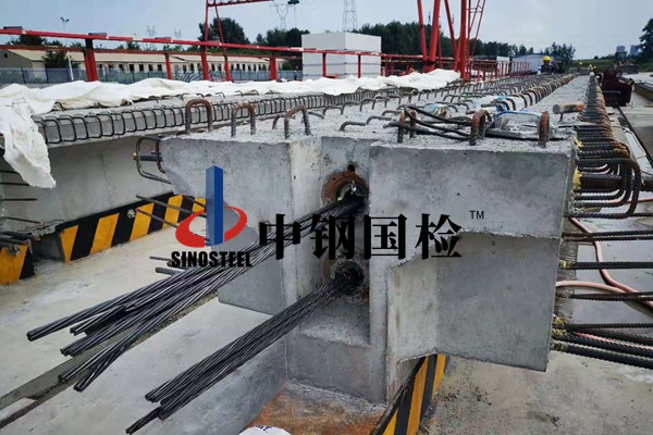 簡支拱橋管道摩阻試驗現(xiàn)場檢測