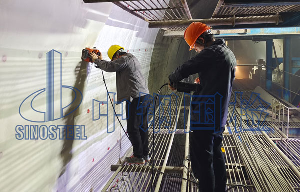 隧道工程檢測現場