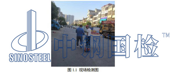 道路工程檢測(cè)現(xiàn)場(chǎng)