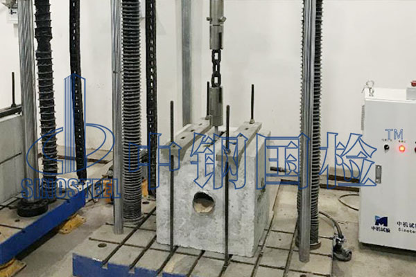 預埋槽道拉拔試驗